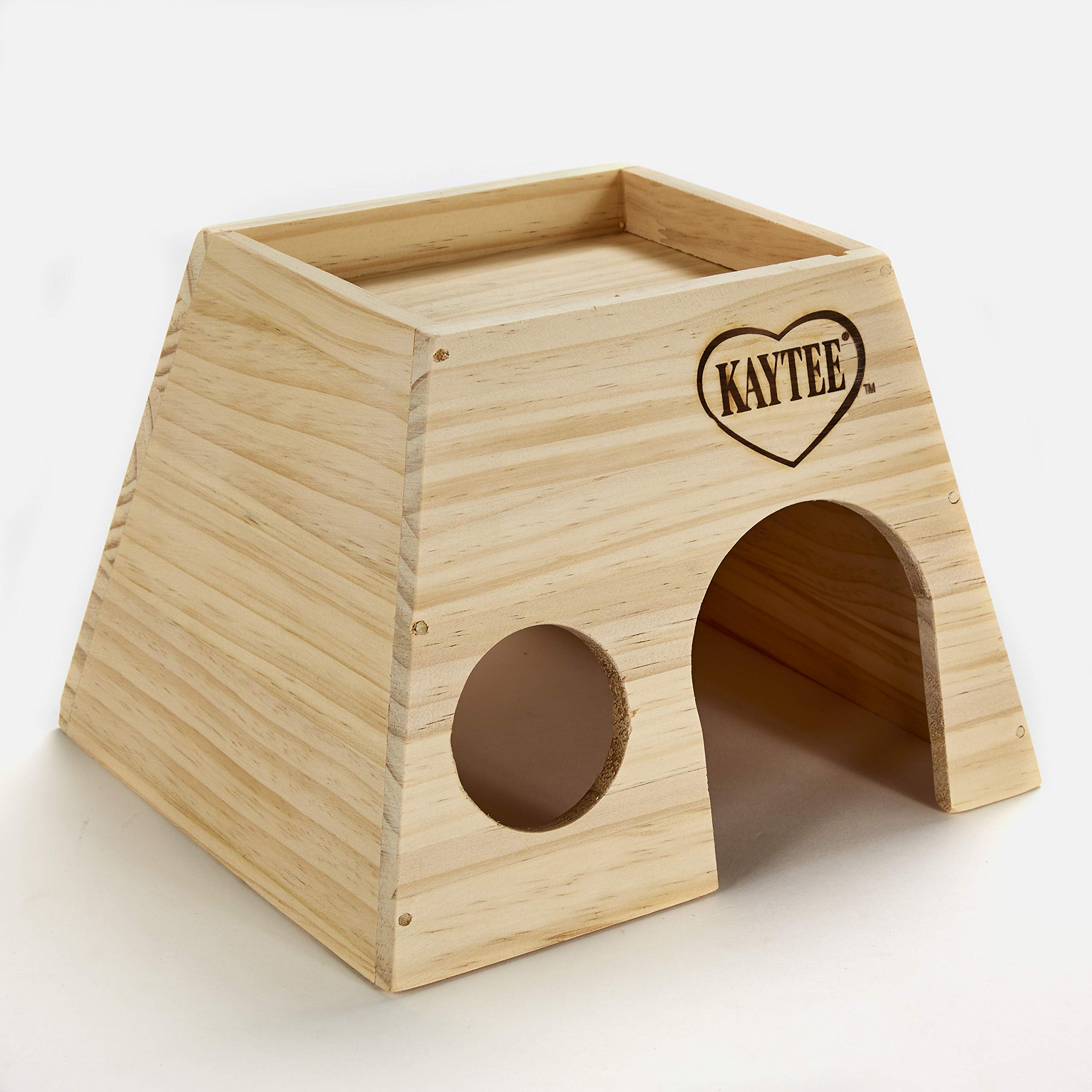 Kaytee Woodland Get-A-Way Large for chinchillas and rats supports safe chewing