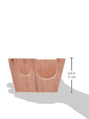 Kaytee Woodland Get-A-Way Large nest-spot demonstrates space for cozy refuges