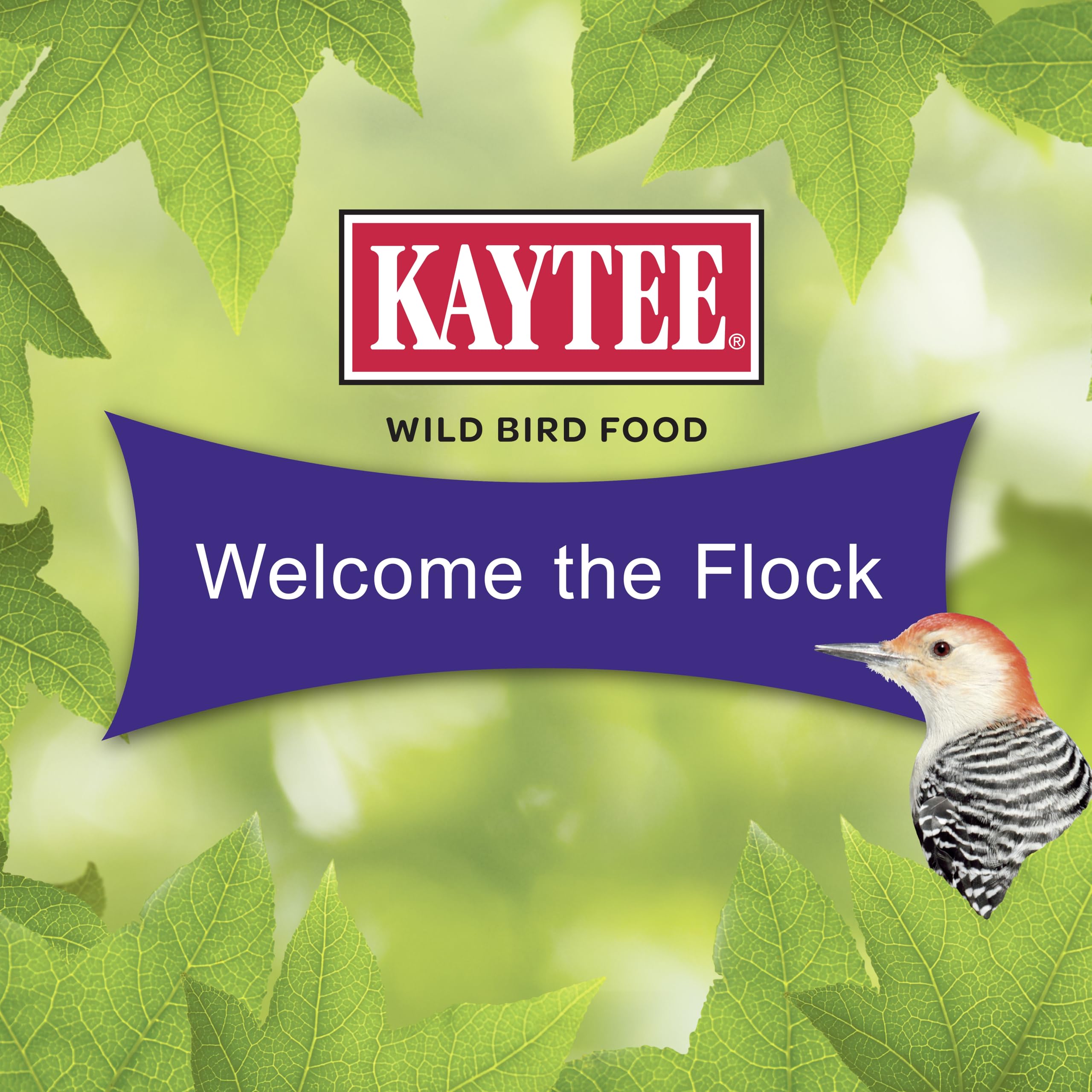 Chickadees and nuthatches attracted to Kaytee Seed Cake