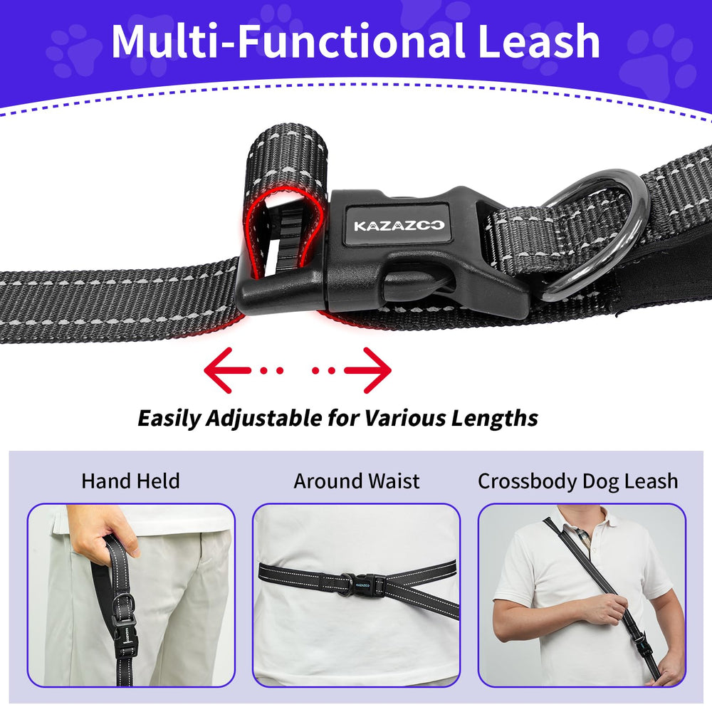 Kazazoo dual padded handles provide secure control in busy areas.
