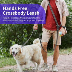 Kazazoo leash worn as waist belt for hands-free jogging.