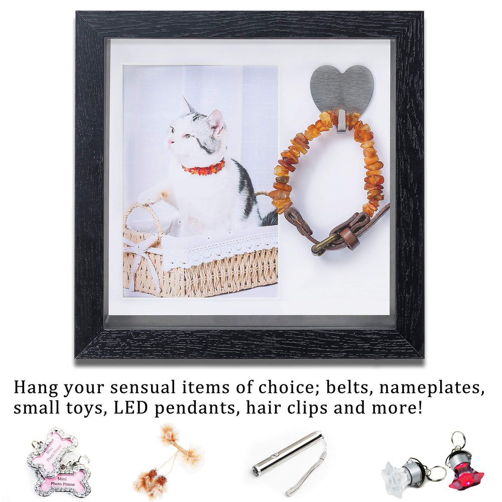 KCRasan collar display mat holds thick collars securely