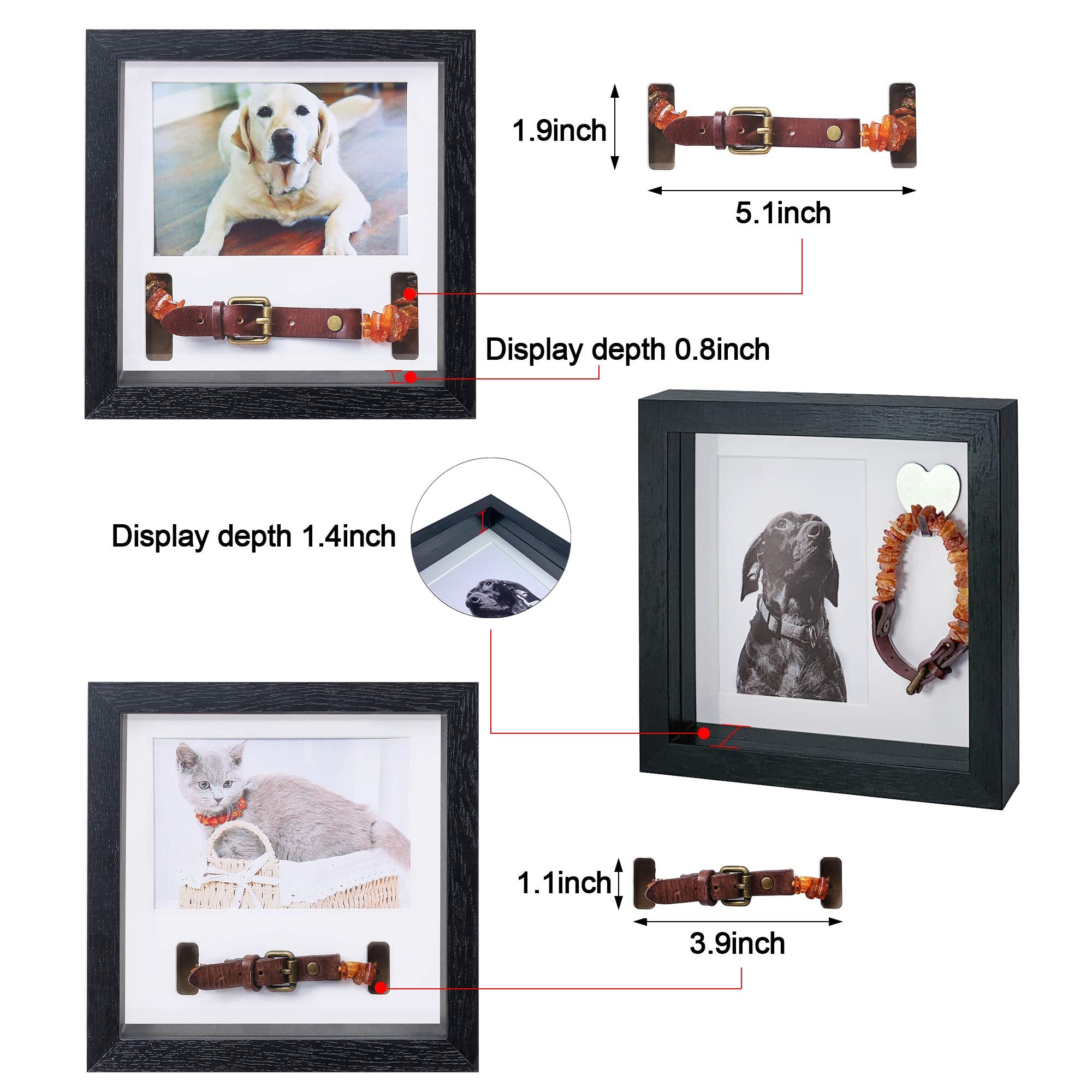 KCRasan heart hanger collar mat highlights a cherished memory