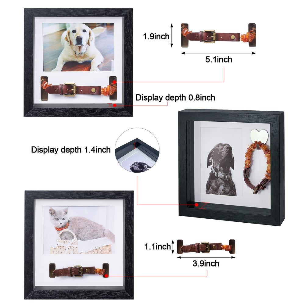 KCRasan heart hanger collar mat highlights a cherished memory