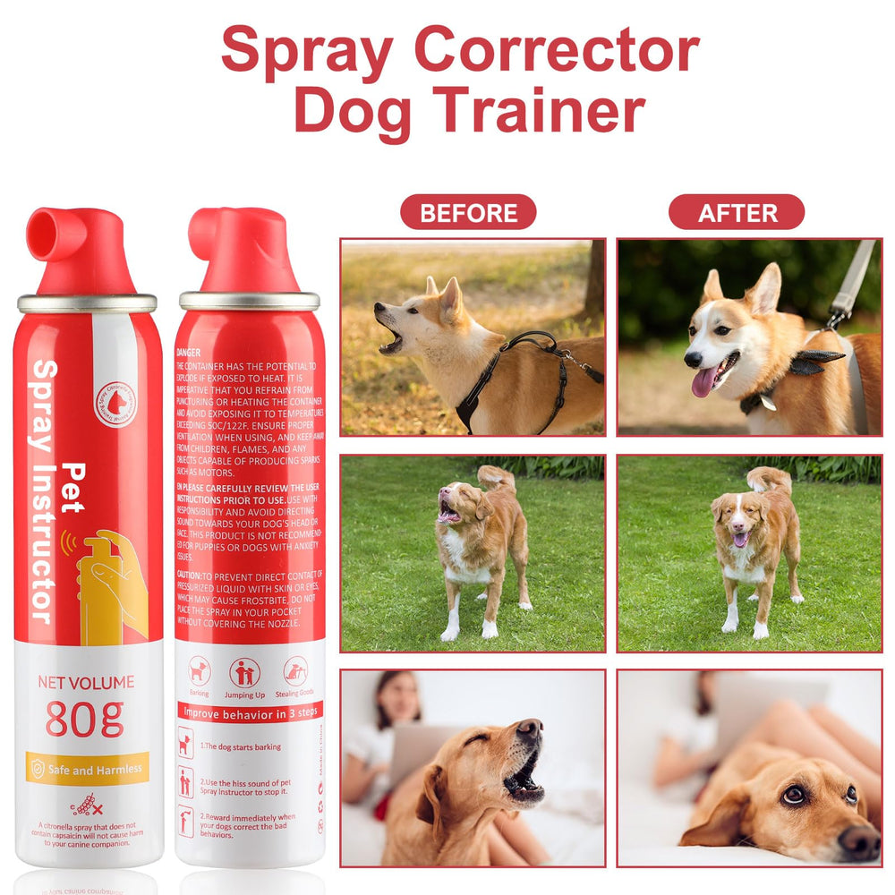 KDSZJDV Corrector Spray distracts dog attention during misbehavior.