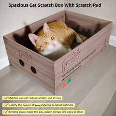 KEBKE Cat Furniture Protector Modern Design blends with home decor