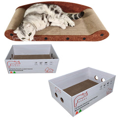 KEBKE 16in rest box provides private space for cats to nap.