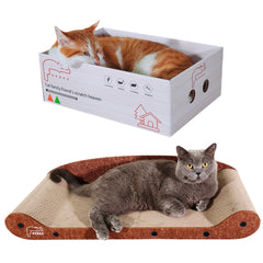 KEBKE cat scratcher 24in sofa for instant play and furniture protection.