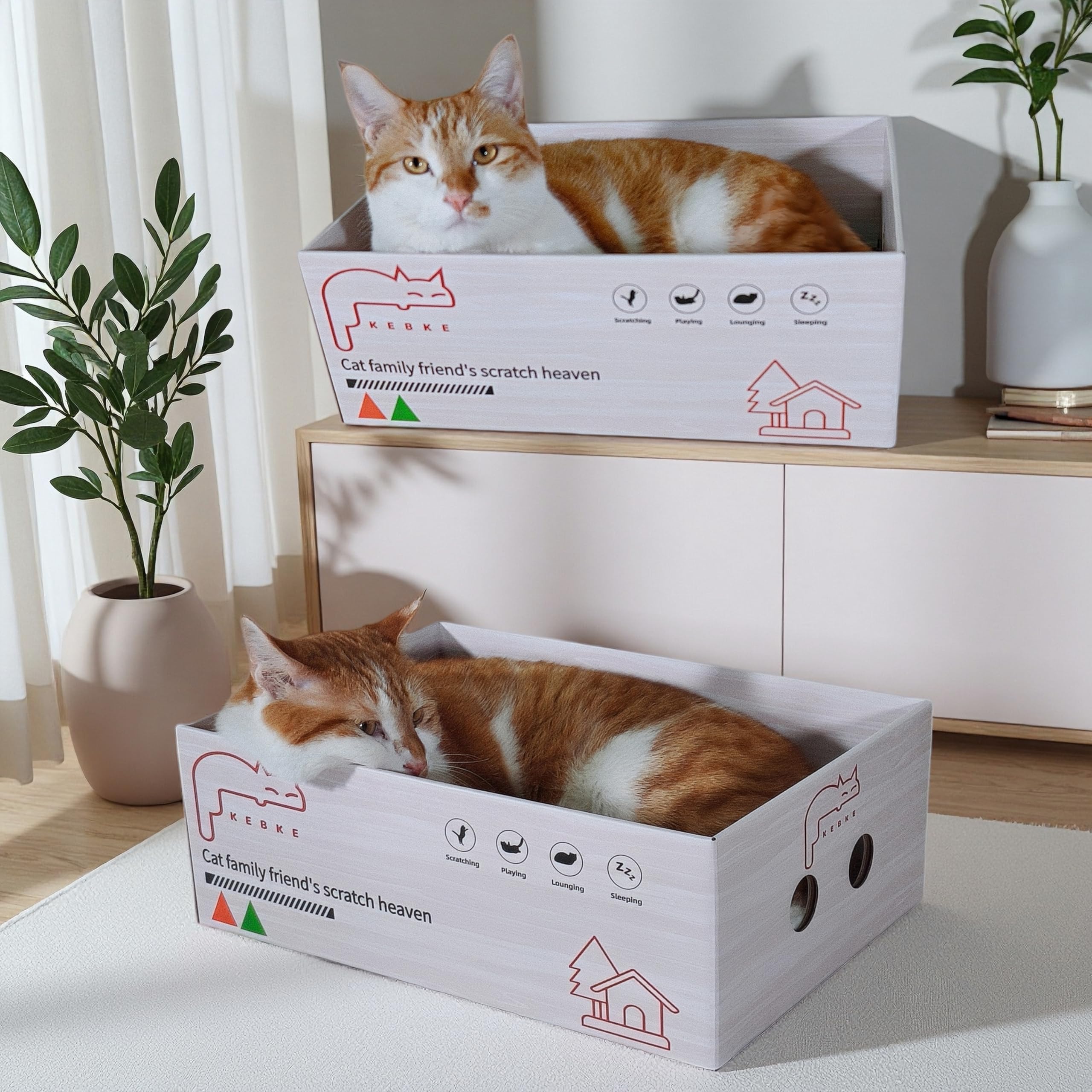 KEBKE rounded corners ensure safe and comfy play.