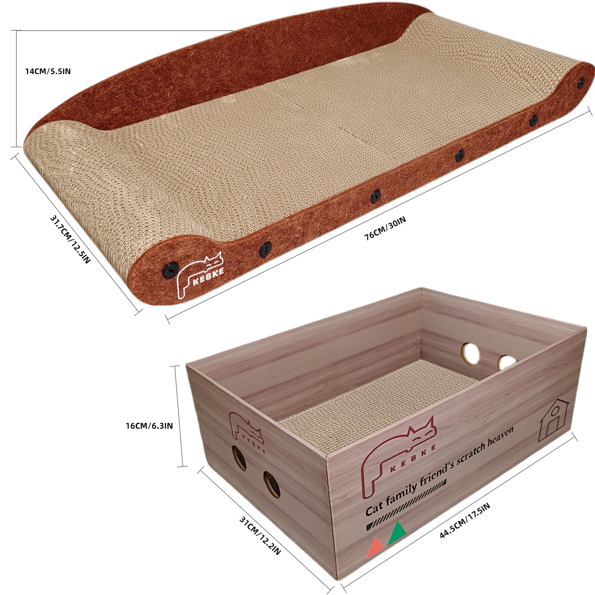 KEBKE Scratch Pad Refill for easy maintenance and ongoing scratching