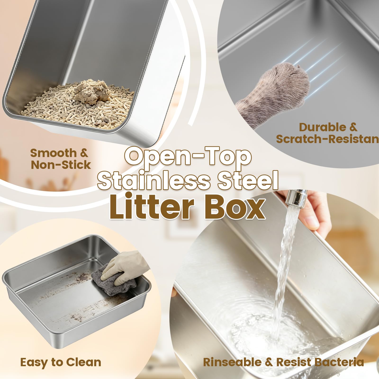 Keeyova low-entry design ideal for kittens and small cats