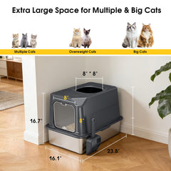 Keeyova open top exit for easy cat exit and quick access.