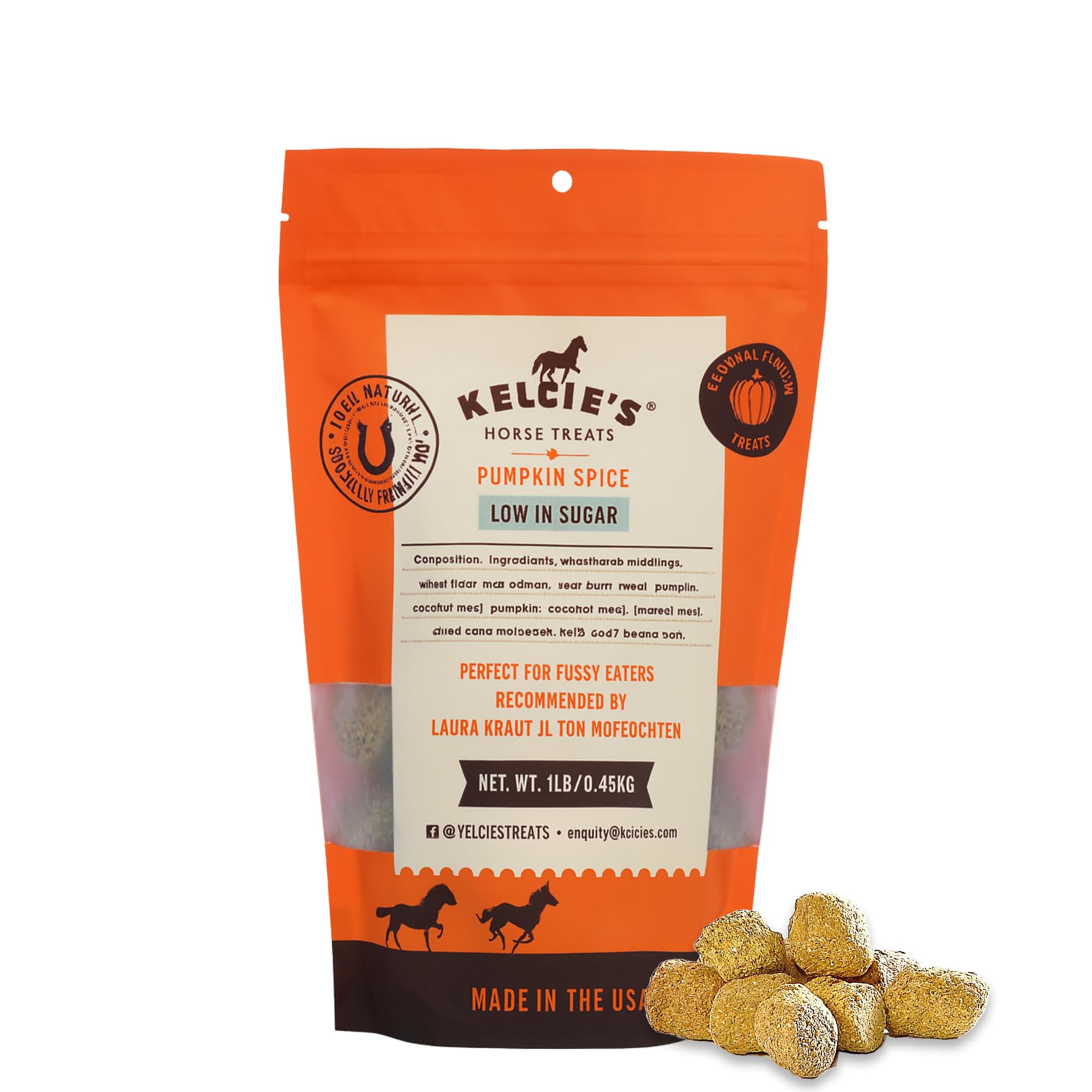 Kelcies treats pictured during training bonding moments