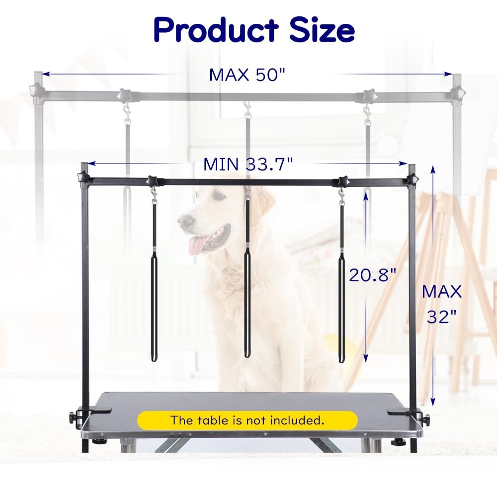 KELIXU heavy-duty metal clamps provide stable table attachment