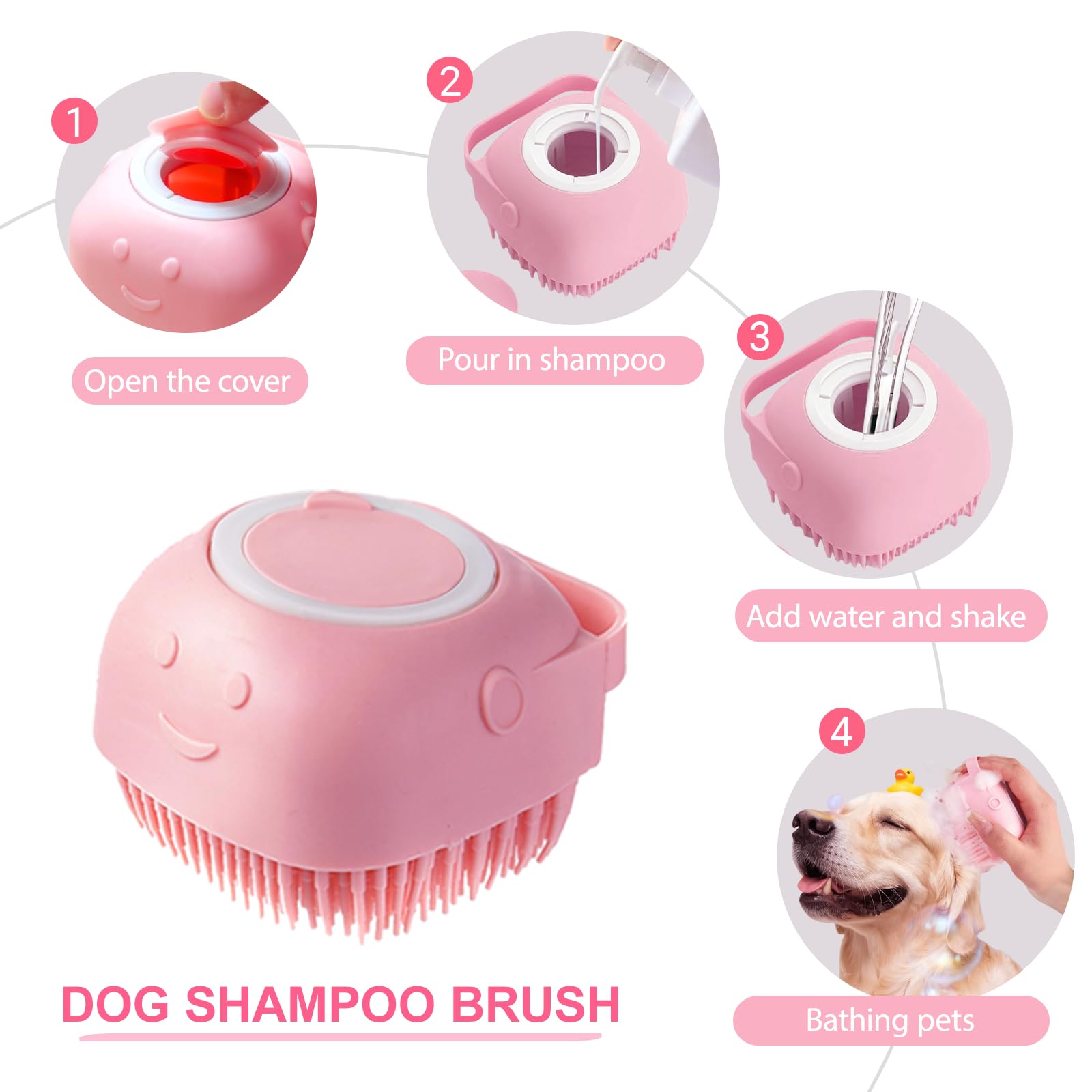 Kemodia bath scrubber provides gentle massage while cleaning