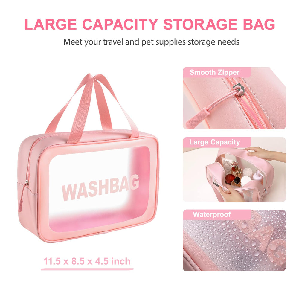 Kemodia waterproof organizer bag keeps grooming gear organized