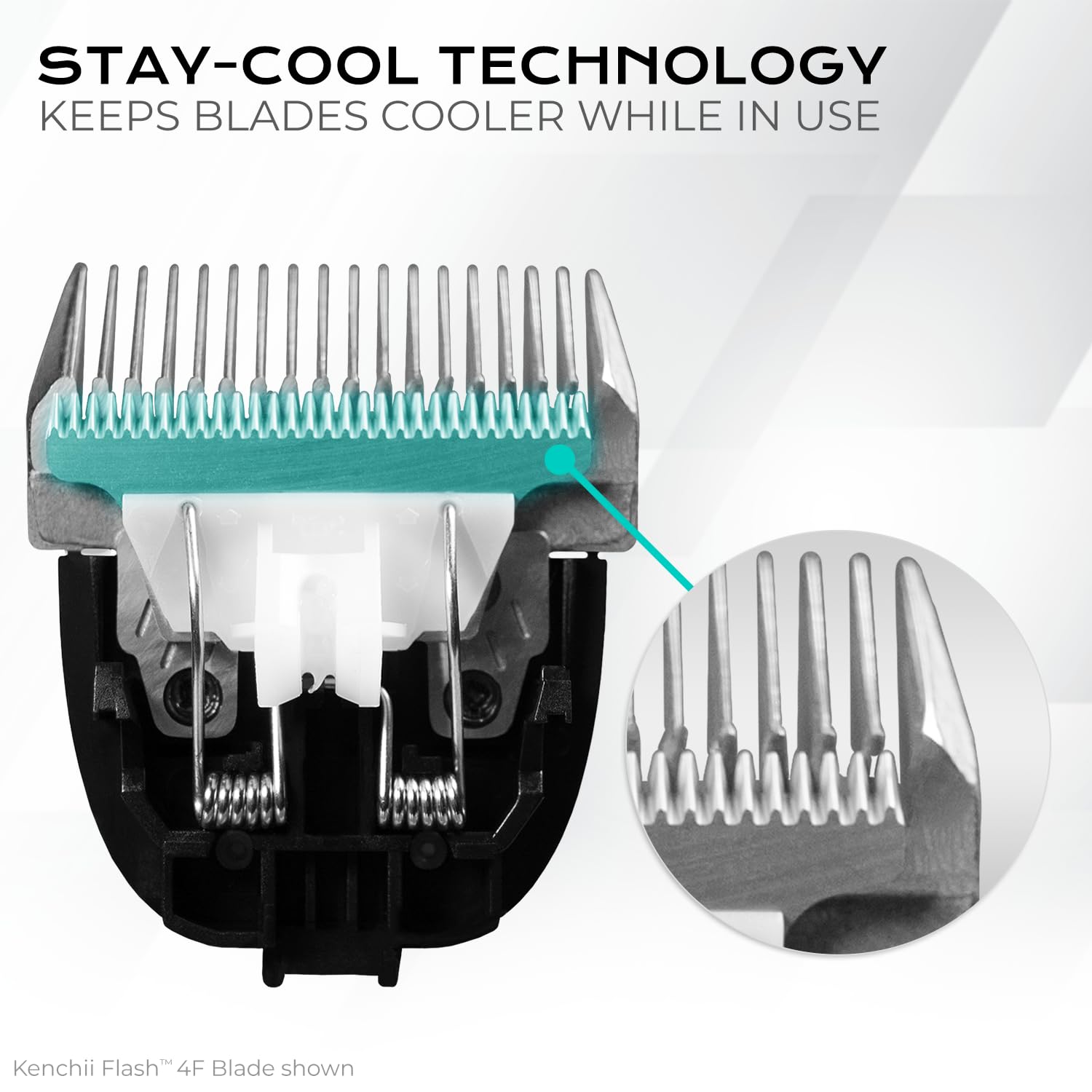 Kenchii Flash blade packaging highlights compatibility with Flash Clipper system