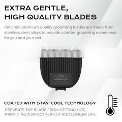 Kenchii Flash Clipper Blade compatibility guide shows fit with Flash Clippers