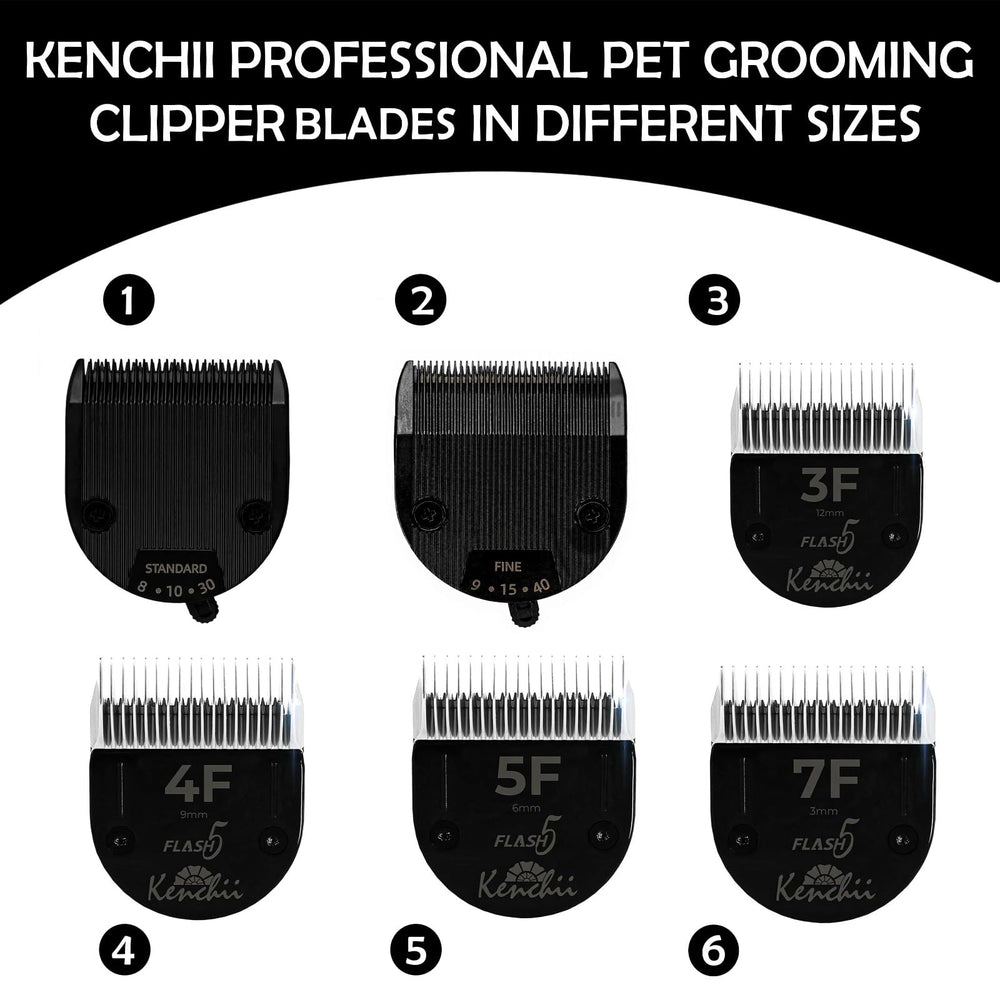 Kenchii Flash 5 blade stainless steel durability for long-lasting performance