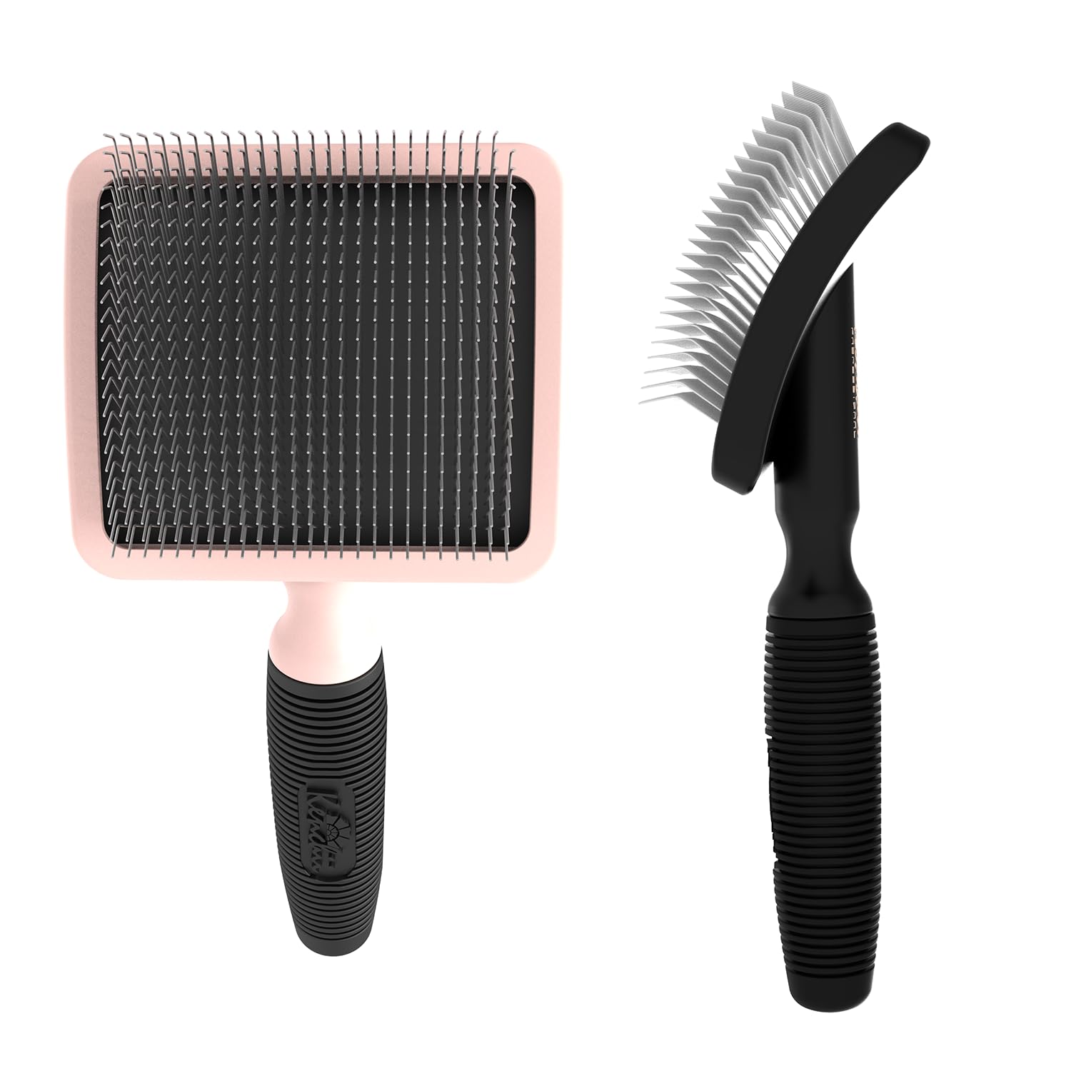 Kenchii Long Pin Slicker Brush delivers salon-quality results at home