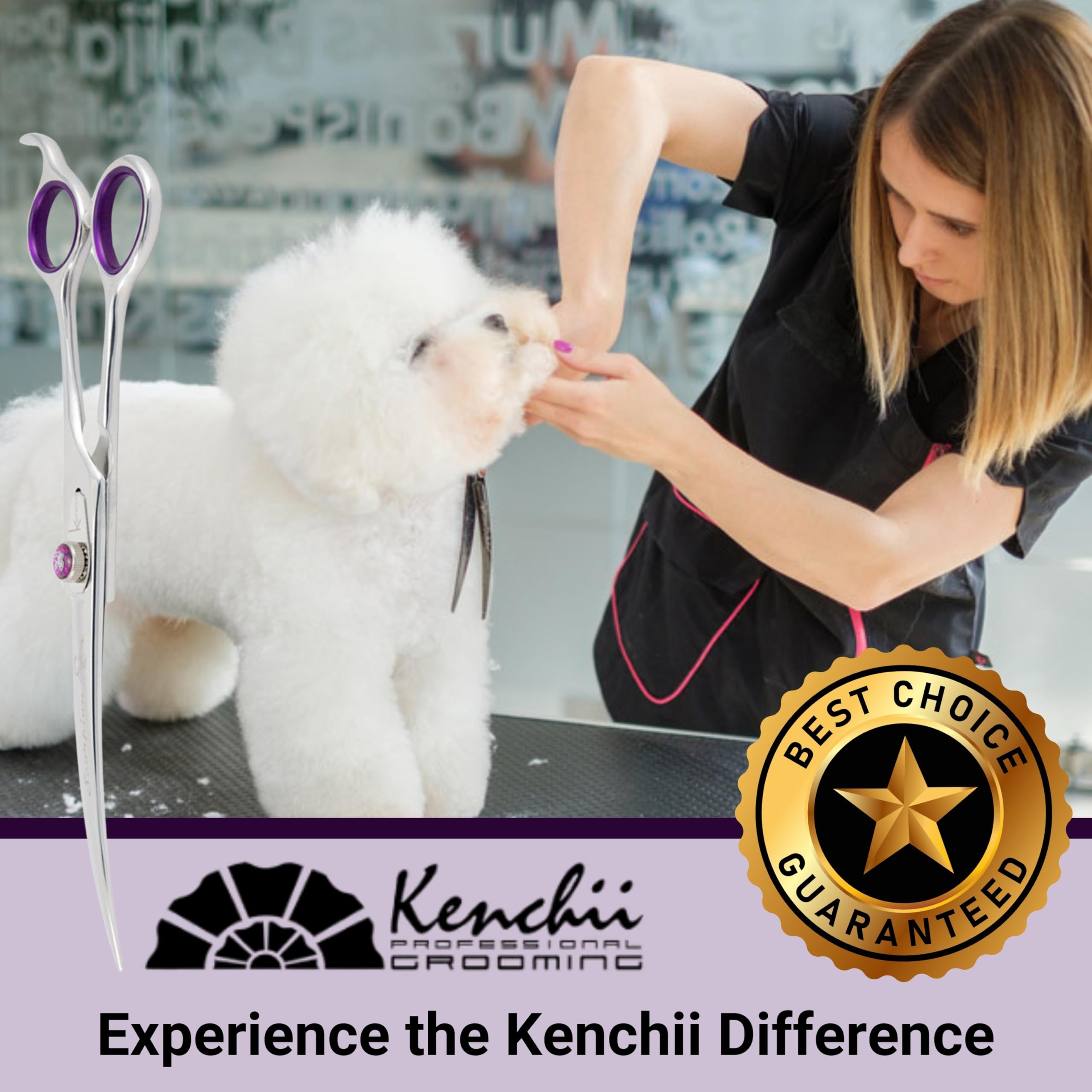Kenchii Scorpion premium Japanese alloy steel construction ensures durability.