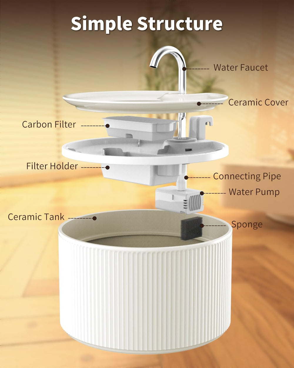 Kenepet sponge filters 6-pack protect the pump from debris for smoother operation.