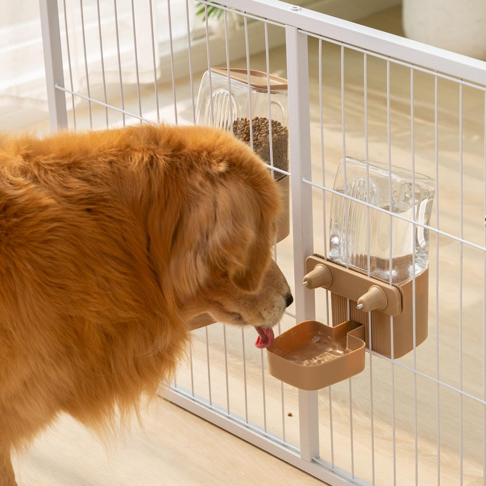Kenond 1500 ml capacity supports multiple days of water for small animals.