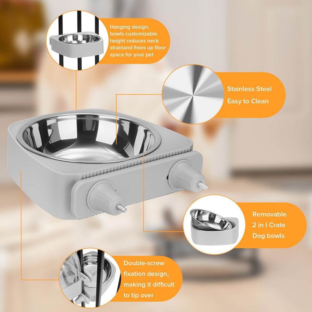 Kenond detachable stainless steel bowl for simple cleaning and regular maintenance.