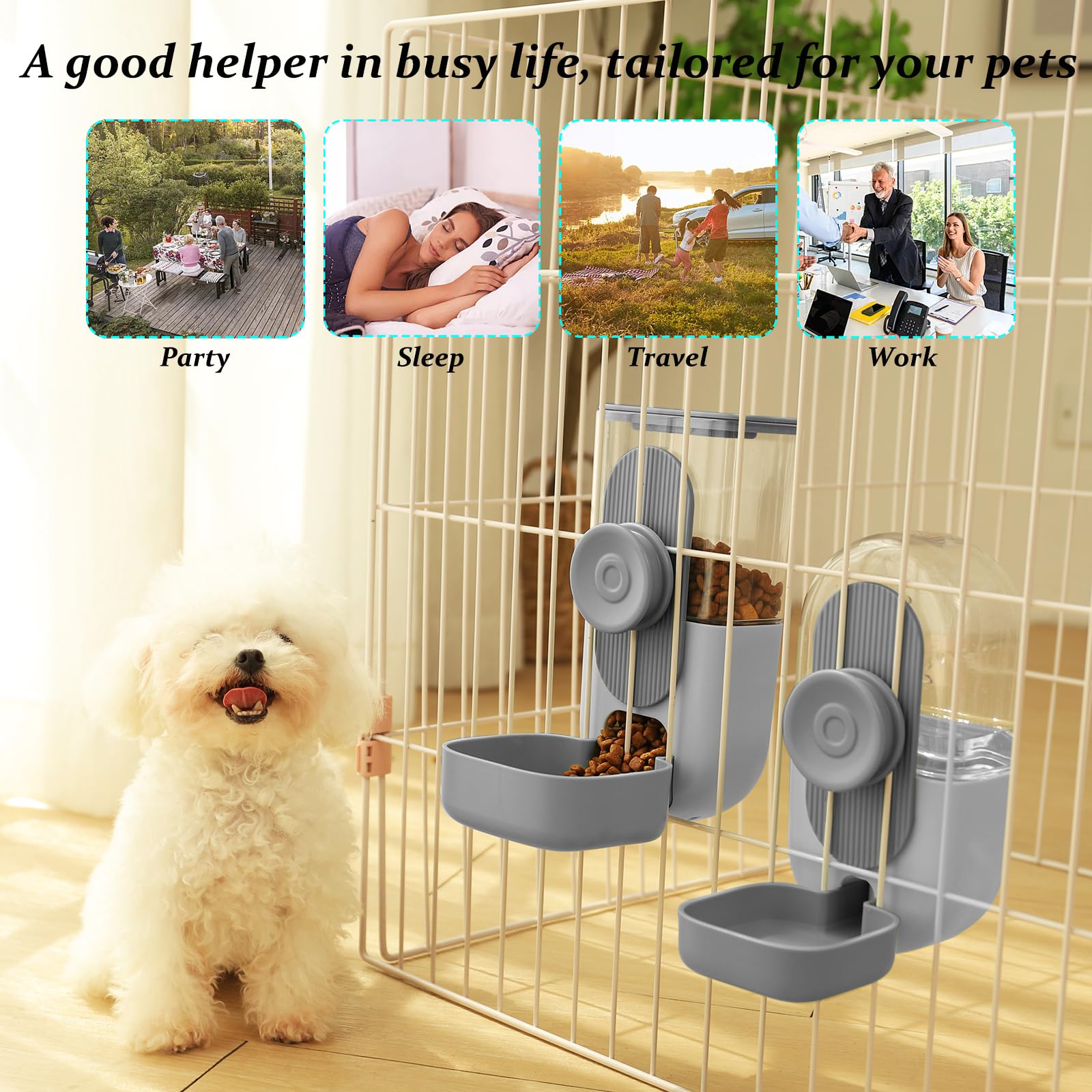 Kenond rotation buckle hanging mount keeps the unit secure.