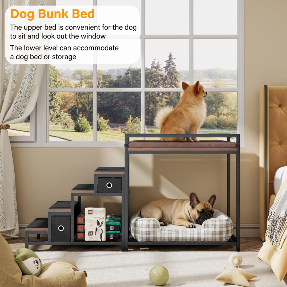 Kepptory removable-steps provide flexible setup for room layouts.