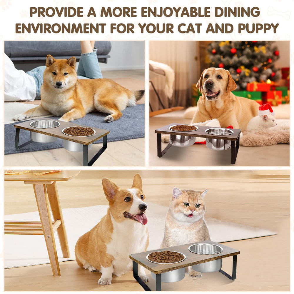 KEVIDEAWL wood stand features durable workmanship and modern styling.