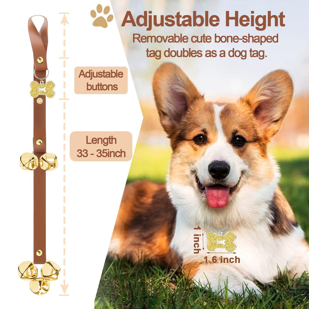 KEXIAVA adjustable doorbell length demonstrates versatile hanging for any doorway.