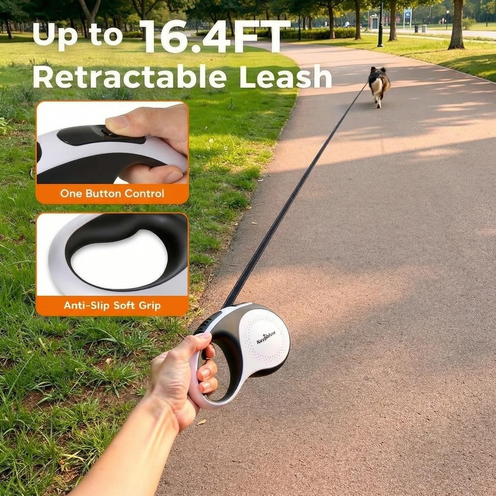 Keygarzone 110lb pull for large dogs on long daily strolls