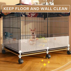 KEYIDE PVC cage liner flexible and easy to trim to fit your cage