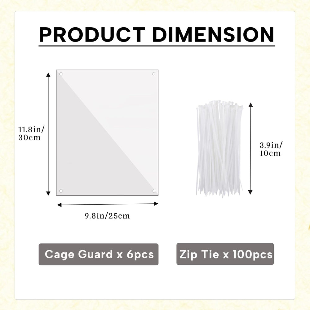 KEYIDE reusable guard cleans with damp cloth for long-term use