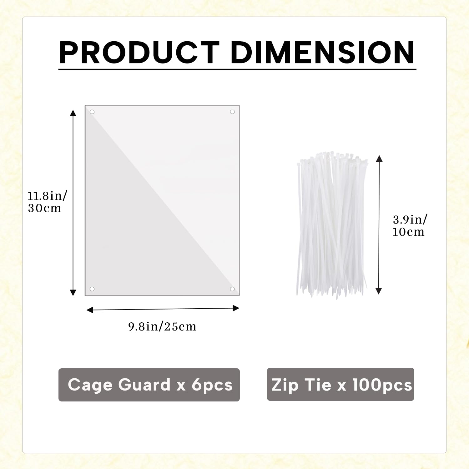KEYIDE urine guard space-saving design maximizes enclosure area and minimizes cleanup.