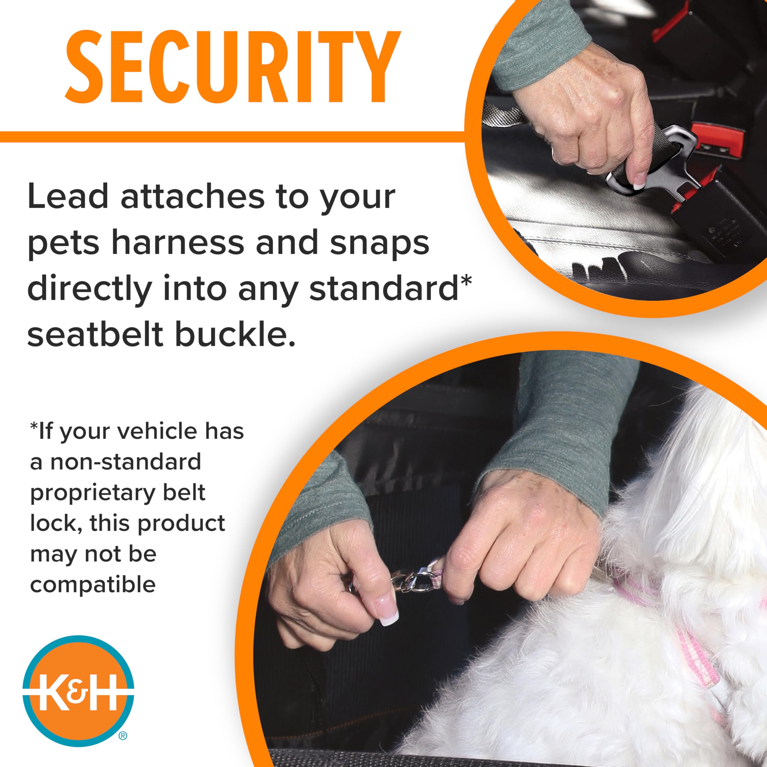 K&amp;H Buckle N Go backseat setup for distraction-free travel