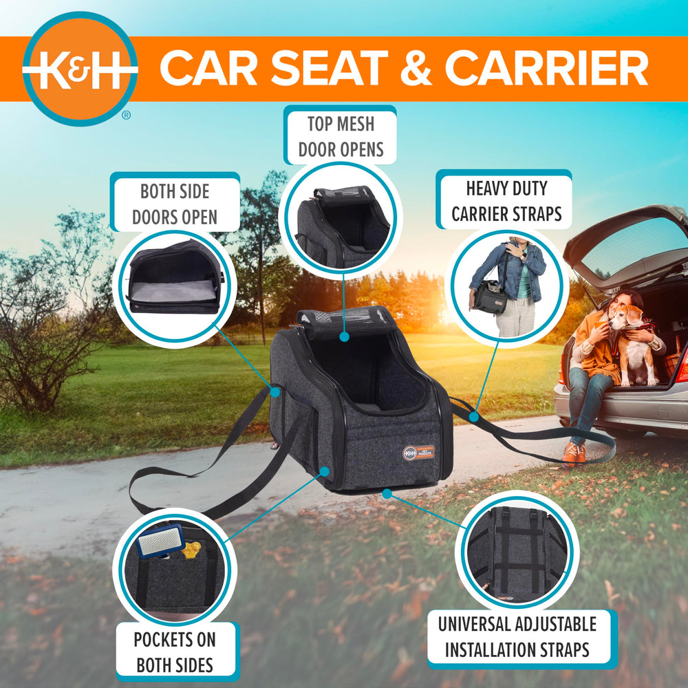 Secure tether attached to harness for safe travel