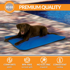 Durable non-toxic cover of K and H Cool Bed III cooling mat