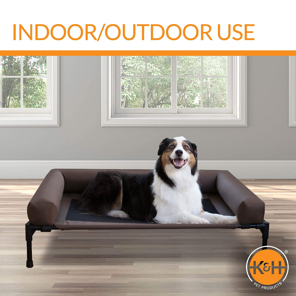 K&H Cot assembles tool-free for easy setup anywhere.