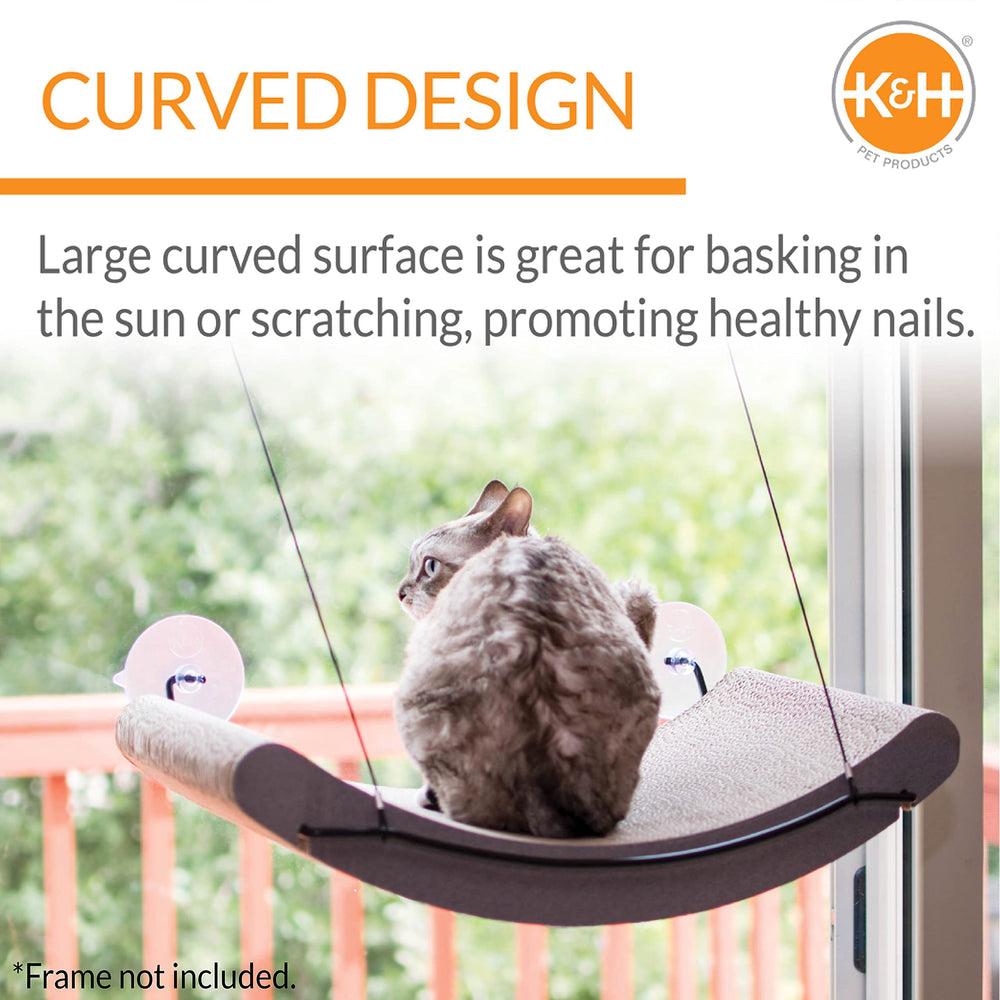 Durable cardboard refill designed to last longer than standard scratchers.