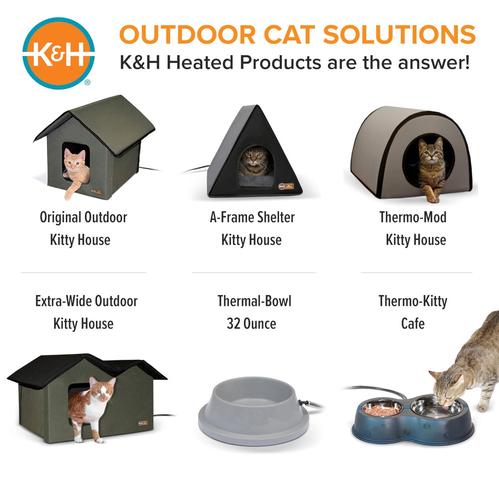 K&amp;H denier polyester construction withstands weather and keeps interiors dry.