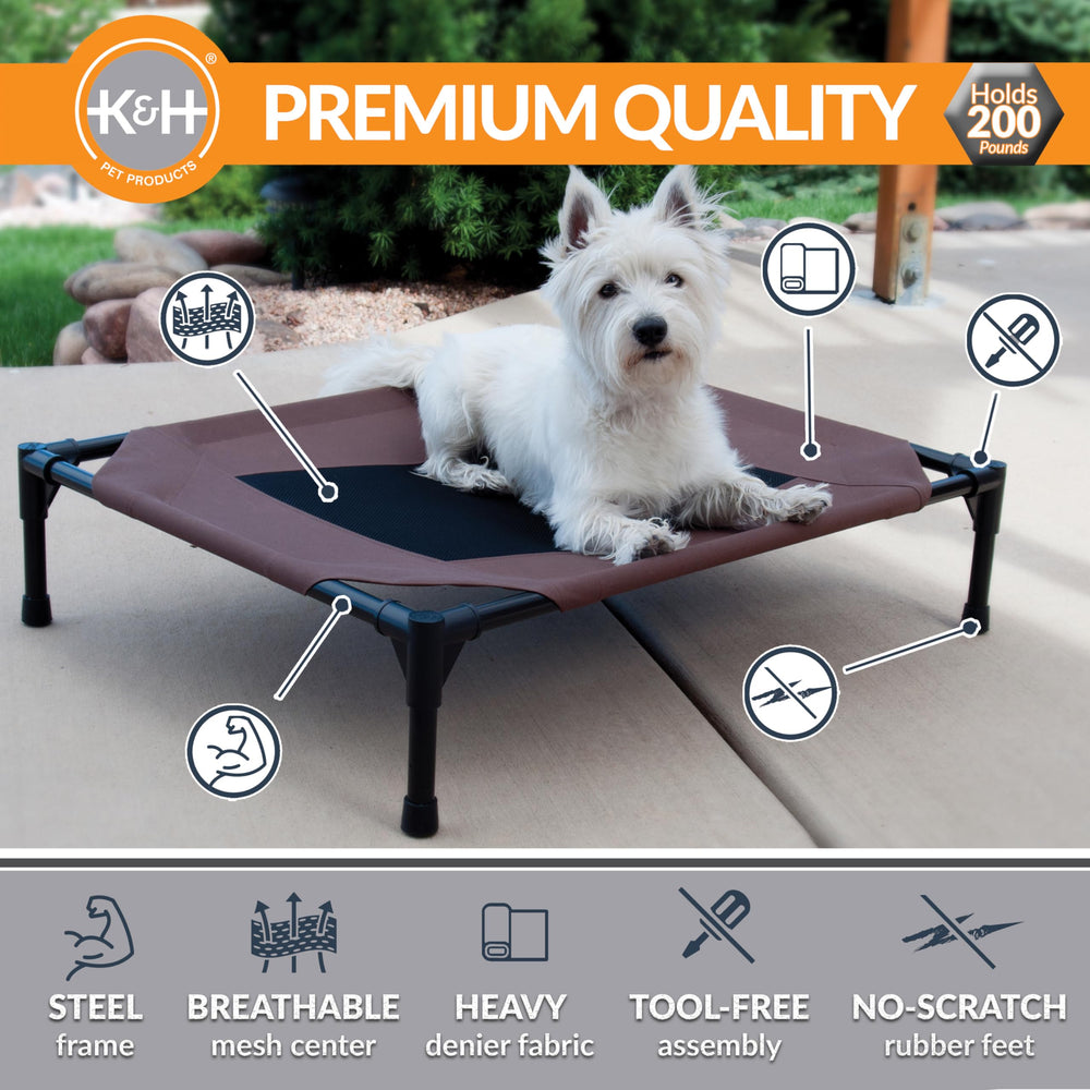 K&H Pet Products foldable wire-frame close-up highlighting durability