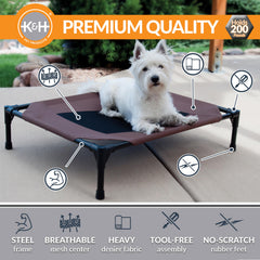 K&H Pet Products foldable wire-frame close-up highlighting durability