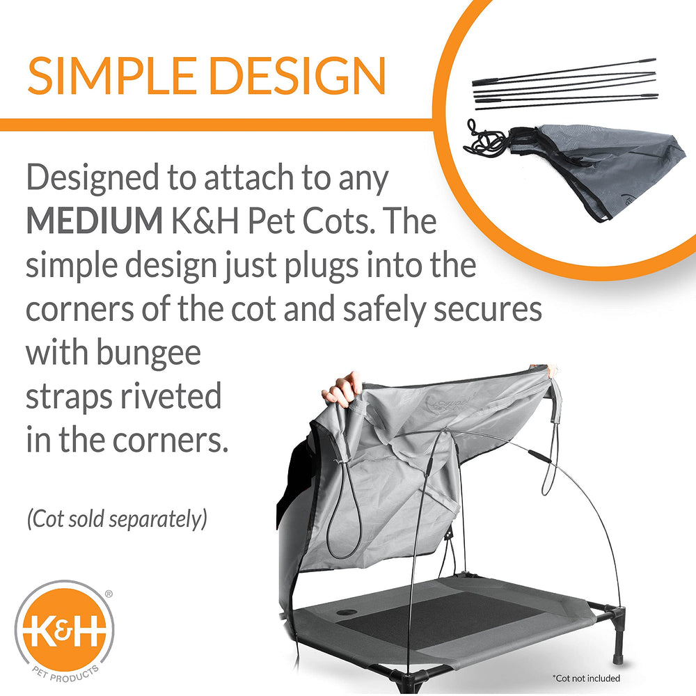 K and H Pet Products machine washable canopy for easy care