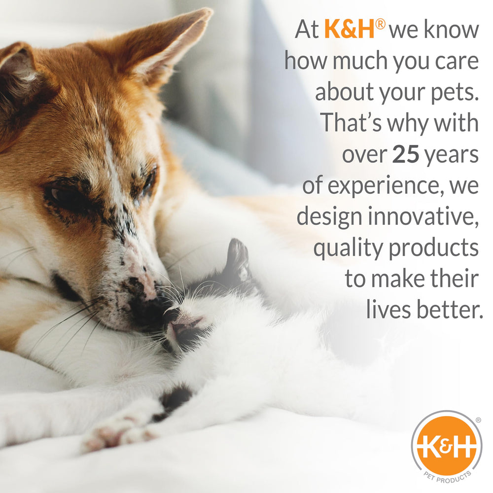 K and H Pet Products medium canopy fits the cot perfectly