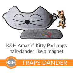 Open-top cat hammock design allows easy access to the window perch.