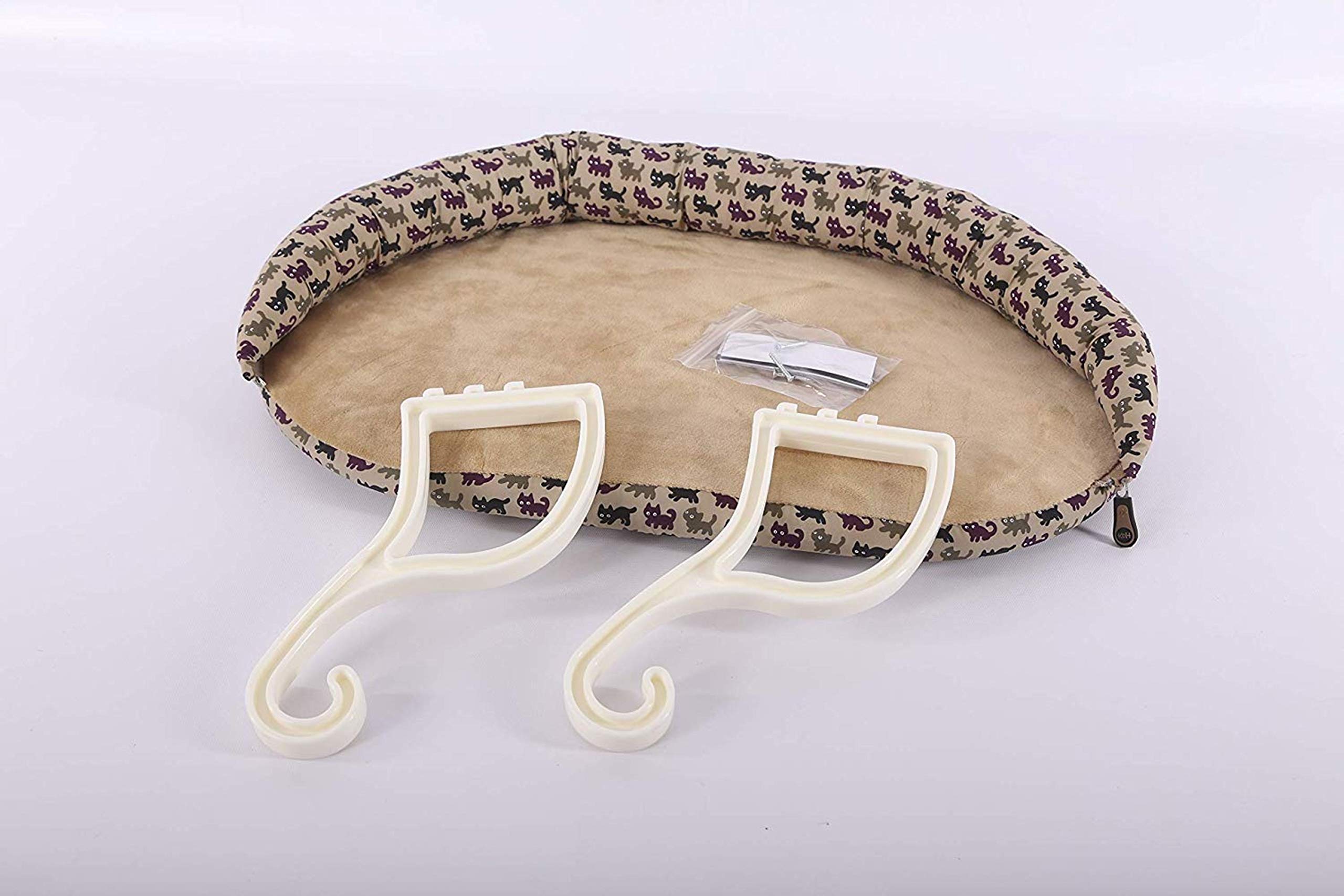 K&H Kitty Sill with removable bolster for versatile lounging.