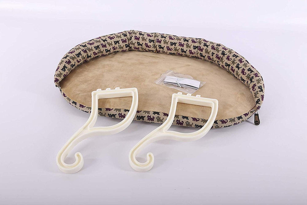 K&H Kitty Sill with removable bolster for versatile lounging.