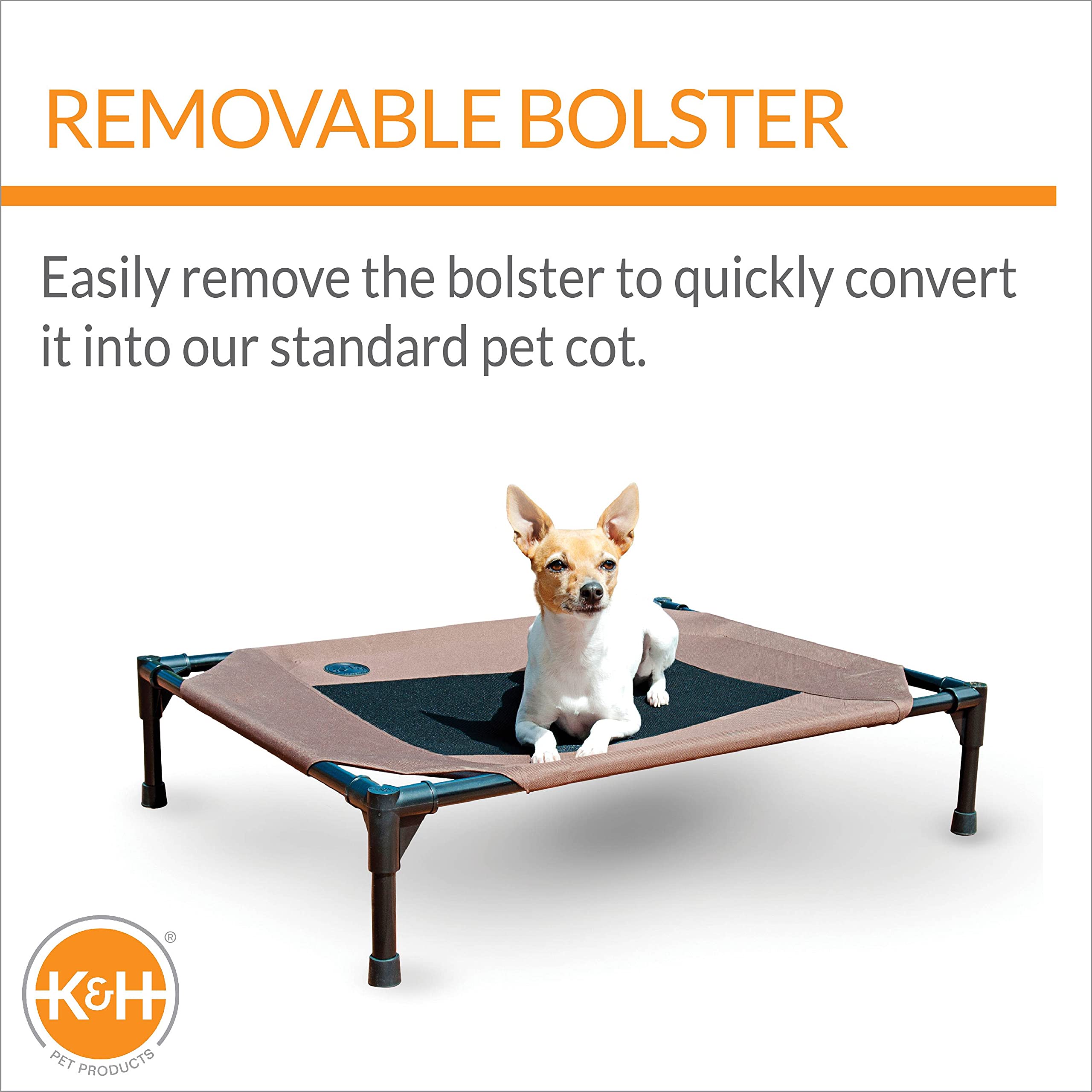 K&H Removable Bolster emphasizes secure, cozy naps